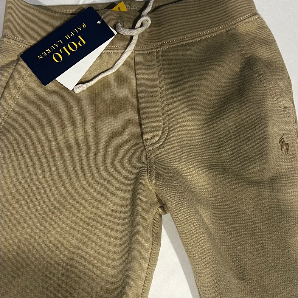 Polo Ralph Lauren Khaki Jogger Pants Boys